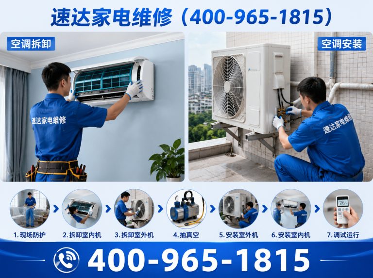 亳州空调拆装展示图
